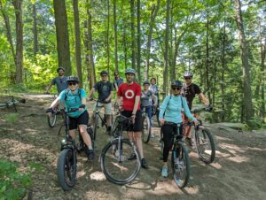 Software team goes mountain biking!
